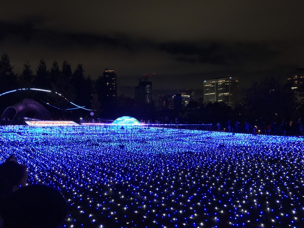 東京ミッドタウンのクリスマスイルミネーション