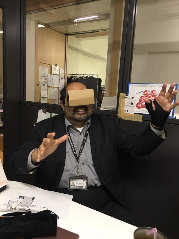 VRお試しの図