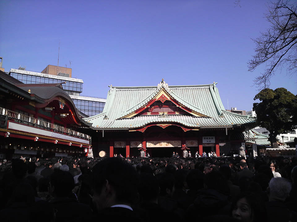 神田明神のお参り