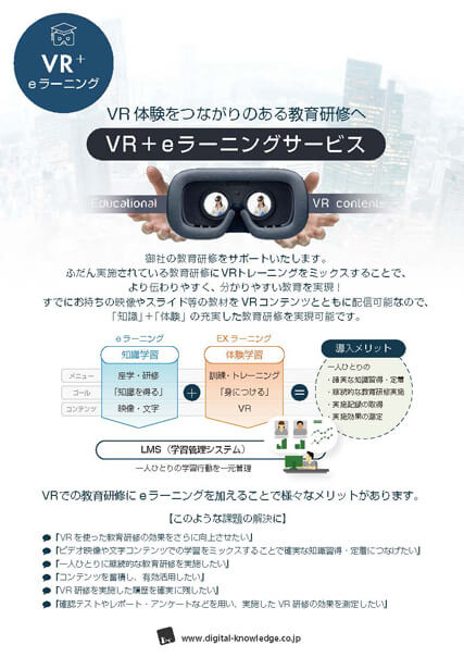 教育用VRコンテンツ制作サービス