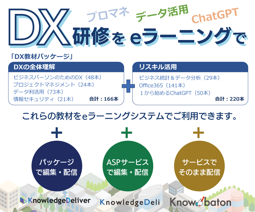 DX研修をeラーニングで